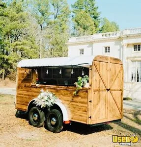 Charming 7' x 14' Horse Trailer Concession Conversion Mobile Bar Unit for Sale in Texas!