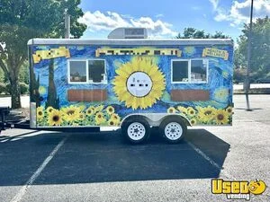 2011 7' x 16' Coffee & Tea Beverage Concession Trailer Mobile Vending Unit for Sale in Virginia!