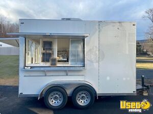 Turnkey - 2021 7' x 12' Coffee Espresso and Pastry Concession Trailer for Sale in Virginia!