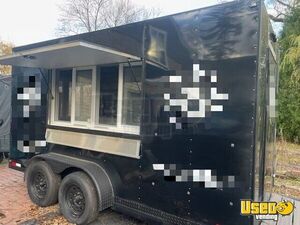 2023 - 7' x 14' Custom Espresso / Coffee Concession Trailer for Sale in Wisconsin!