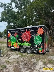Beverage Trailer Beverage - Coffee Trailer Air Conditioning Florida for Sale