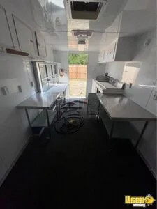 Beverage Trailer Beverage - Coffee Trailer Diamond Plated Aluminum Flooring Florida for Sale