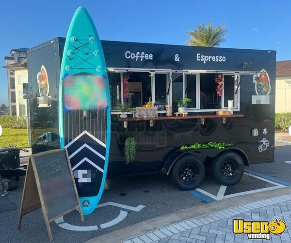 Beverage Trailer Beverage - Coffee Trailer Florida for Sale