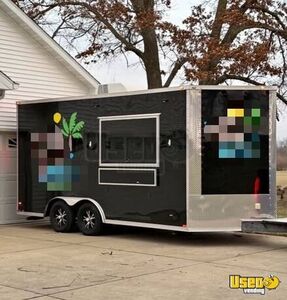 Versatile - 8.5’ x 16’ Beverage and Coffee Concession Trailer Mobile Vending Unit for Sale in Illinois!