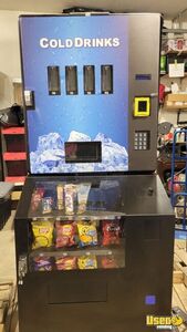 (3) 2022 Never Used Cashless Cooler Combo Vending Machines For Sale in Canada!