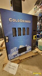 Never Used Wall Mount 2002 Cashless Coolers Soda Vending Machine For Sale in Canada!