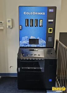 (2) 2023 Cashless Coolers Snack and Drink Combo Vending Machines For Sale in Canada!
