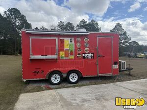 Turnkey - 2016 8' x 17' Catering Trailer with Fire Suppression System for Sale in Alabama!