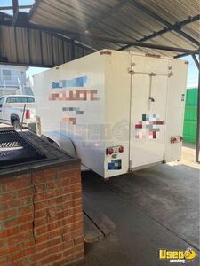 Refrigerated Catering BBQ Service Trailer with 2 Custom BBQ Pits for Sale in California!