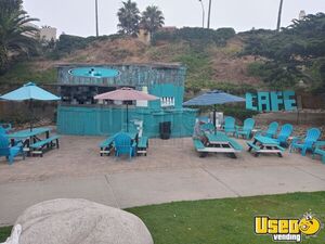 Turnkey w/ Permanent Beachfront Location -8.5' x 20' Loaded Kitchen Trailer w/ Patio for Sale in California!!!