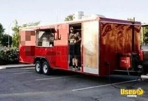 Versatile - Catering Trailer with Fire Suppression System Concession Trailer for Sale in California!
