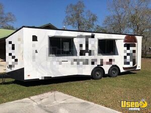 Custom Built - 2022 8' x 24' Barbecue Catering Trailer | Mobile Vending Unit for Sale in Georgia!