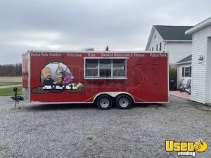 Like-New - 2019 8' x 24' Wow Cargo Food Concession Trailer for Sale in Indiana!