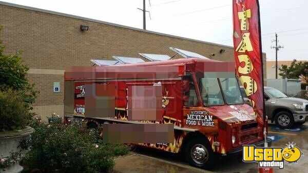 Chevy All-purpose Food Truck Exhaust Hood Texas Gas Engine for Sale