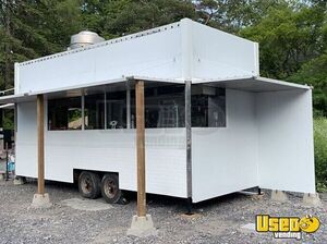 Coffee And Dessert Concession Trailer Beverage - Coffee Trailer Air Conditioning Ontario for Sale