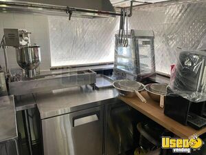 Coffee And Dessert Concession Trailer Beverage - Coffee Trailer Deep Freezer Ontario for Sale