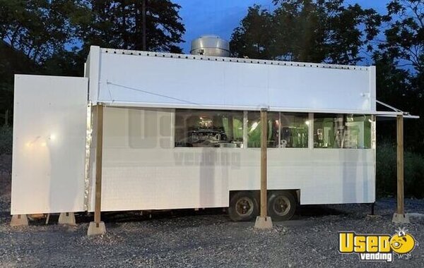 Coffee And Dessert Concession Trailer Beverage - Coffee Trailer Ontario for Sale