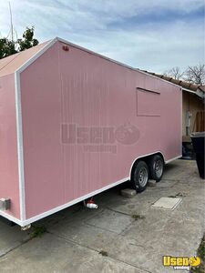 Coffee And Espresso Concession Trailer Beverage - Coffee Trailer Air Conditioning California for Sale
