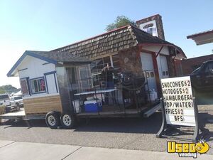 Coffee And Shaved Ice Concession Trailer Beverage - Coffee Trailer Oregon for Sale