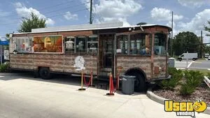 Turnkey - Trolley Bus Coffee Shop Mobile Beverage Concession Unit for Sale in Florida!