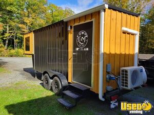 Custom Built - 2024 7' x 25' Mobile Bar Trailer Beverage Tap Concession Trailer for Sale in Maine!