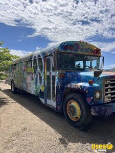 Blue Bird International Coffee & Beverage Bus with Bathroom | Mobile Vending Unit for Sale in Nevada!