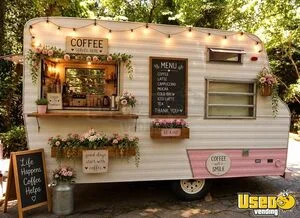 Vintage 1966 Shasta Camper Beverage Concession Trailer Mobile Vending Unit for Sale in North Carolina!
