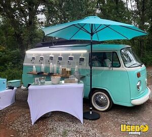 Charming 1975 Volkswagen Mobile Bar Beverage Truck with 2022 - 20' Car Hauler w/ Winch for Sale in Oklahoma!