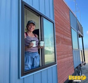 Coffee Concession Trailer Beverage - Coffee Trailer Concession Window Texas for Sale