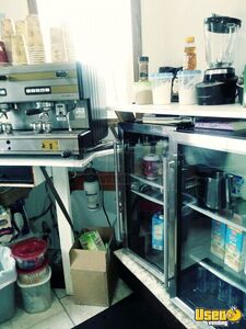 Coffee Concession Trailer Beverage - Coffee Trailer Refrigerator Washington for Sale