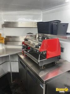 Coffee Trailer Beverage - Coffee Trailer Diamond Plated Aluminum Flooring Florida for Sale