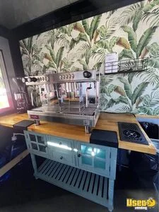 Coffee Trailer Beverage - Coffee Trailer Exterior Customer Counter Florida for Sale