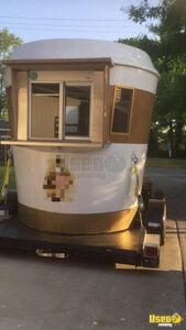 Coffee Trailer Beverage - Coffee Trailer Exterior Customer Counter Michigan for Sale