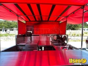 Compact Food Concession Trailer Concession Trailer Propane Tank British Columbia for Sale