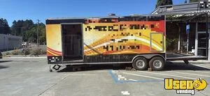 2006 8' x 27' Food Concession Trailer Mobile Vending Unit w/ Porch for Sale in California!