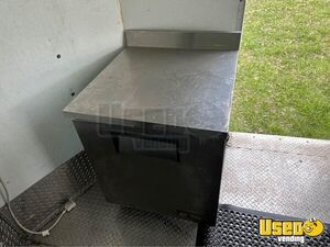 Concession Food Trailer Diamond Plated Aluminum Flooring Iowa for Sale