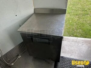 Concession Food Trailer Diamond Plated Aluminum Flooring Iowa for Sale