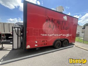 2023 - Snapper Trailer 8.5' x 16' Food Concession Trailer with Pro-Fire System for Sale in Florida!
