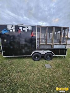 Food Concession Trailer with Power Front Lift Trailer w/ Screened Porch for Sale in Louisiana!