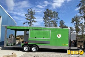 Lightly Used 2022 8' x 16' Kettle Corn Business & Corn Roasting Trailer w/ Porch for Sale in Alabama!
