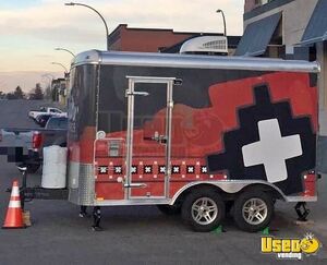 Like New - 2021 8.5' x 12' Empty Concession Trailer | Mobile Vending Unit for Sale in Alberta!