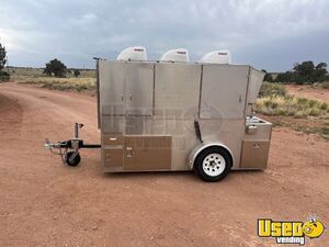 Custom Built - 2003 5' x 11' Self Contained Stainless Kettle Corn Trailer for Sale in Arizona!