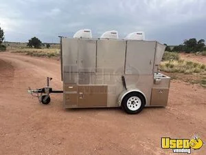 Custom Built - 2003 5' x 11' Self Contained Stainless Kettle Corn Trailer for Sale in Arizona!