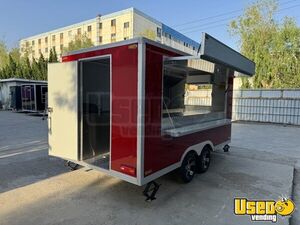 NEW - 2024 6.9' x 13' Food Concession Trailer | Mobile Food Unit for Sale in Arizona!