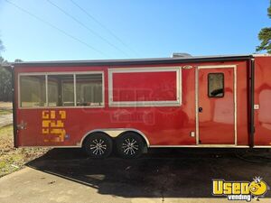 Versatile - 2021 Continental Cargo Concession Trailer with Porch for Sale in Arkansas!