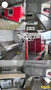 NEW 2022 Concession Trailer with Porch | Mobile Street Vending Unit for Sale in Arkansas!