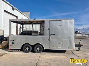 Versatile - Barbecue Food Concession Trailer with Porch Mobile Vending Unit for Sale in Utah!