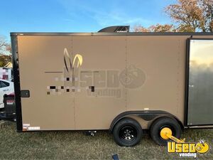 Concession Trailer Beverage - Coffee Trailer Air Conditioning Texas for Sale