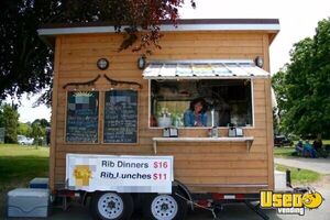Solar Powered Food Concession Trailer/Used Mobile Kitchen Unit for Sale in British Columbia!
