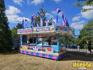 Custom-Built 8' x 16' Carnival-Style Food Concession Trailer for Sale in British Columbia!